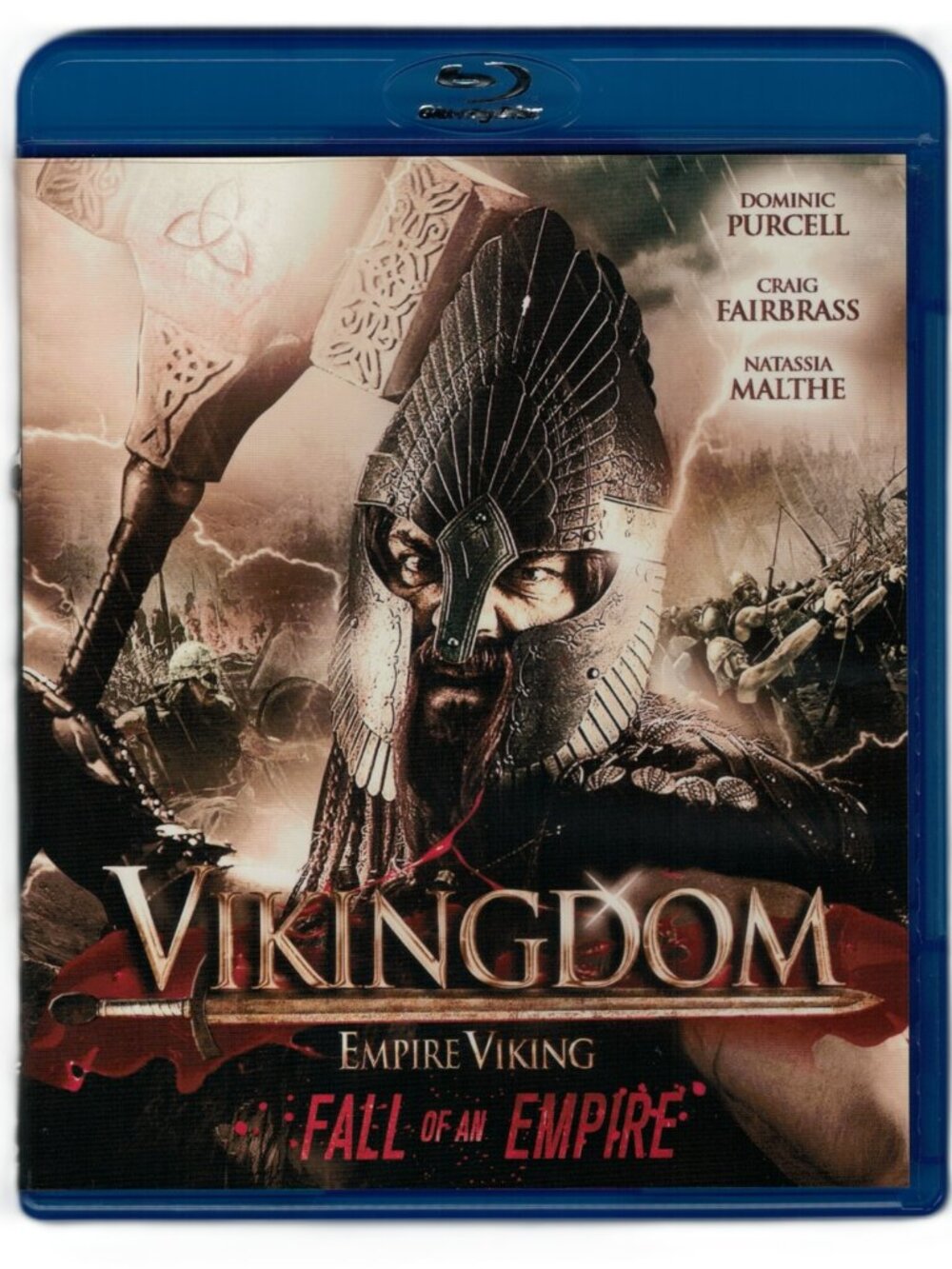 Vikingdom (Blu-ray) 2014 Dominic Purcell, Natassia Malthe, Craig Fairbrass NEW